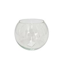 Váza guľa sklo pr.16/v12,5cm