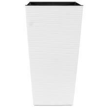 588 OBAL+VKLAD FINEZJA DLUTO BIELY 19x19xh36CM - FLORASYSTEM