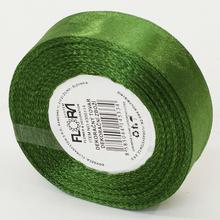 SATEN STUHA 20MM/15M ZELENÁ TM. FARBA 110  - FLORASYSTEM