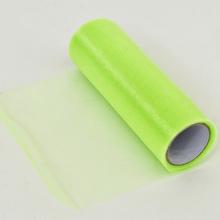 ORGANZA ROLKA 16CMX6M FARBA 24 ZELENÁ BL. - FLORASYSTEM