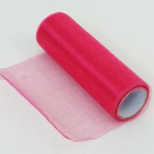 ORGANZA ROLKA 16CMX6M FARBA 33 CYKLAMENOVÁ - FLORASYSTEM