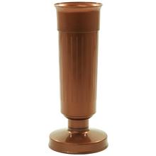 VÁZA SO ZÁŤAŽOU 35CM MEDENÁ - FLORASYSTEM