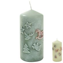 HAPPY XMAS VAL.70x150 ECRU,SIVÝ - FLORASYSTEM