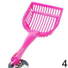 Lopatka na exkrementy v červenej farbe.