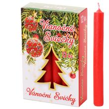 VIANOČNÉ SVIEČKY ČERV. 12/115 - FLORASYSTEM