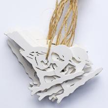 VÝREZ VTÁČIK DREVO ZÁVES BIE 7CM S/10 SUPER CENA! - FLORASYSTEM