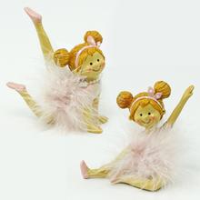 BALETKA PERIE RUŽOVÁ 7,5X4X9CM - FLORASYSTEM