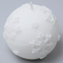 SNOWFLAKES APLIK. GUĽA 8 BIELA - FLORASYSTEM