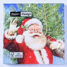 600209 SERVÍTKY HERE COMES THE TREE 33x33cm - FLORASYSTEM