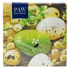 SDL087200 SERVÍTKY 33x33cm/20ks/3vrst EGGS AMONG CATKINS - FLORASYSTEM