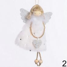 Závesný anjel mix 3 kusov, výška 16.5 cm.