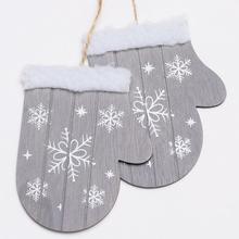 AKCIA! DREVENÉ RUKAVICE ŠEDÉ 48x11x1 - FLORASYSTEM