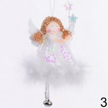 Súprava anjelikov s rôznymi doplnkami, 16 cm.