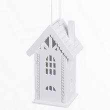 ZÁVES DOM DREVO BIELY 6,5x4,5x11CM - FLORASYSTEM