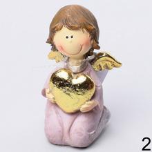 ANJEL MODLIACI/SRDCE FIAL. MIX2 5.5*5*9CM POLY ANGEL - Foto1