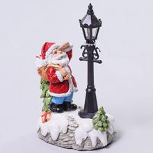 SANTA S LED LAMP.9X5,3X14,5CM POLY - FLORASYSTEM
