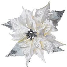 POINSETTIA KLIP CR-01 BIELA 20CM SUPER CENA! - FLORASYSTEM