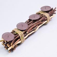 SVIETNIK NATUR ADVENT 50X10X8CM - FLORASYSTEM