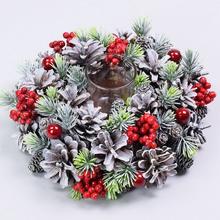 SVIETNIK ŠIŠKA+BOBULE 20x6,5CM - FLORASYSTEM