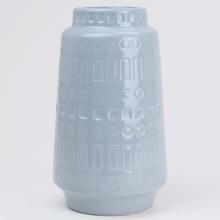 VÁZA SIVÁ 24x11CM SUPER CENA! - FLORASYSTEM