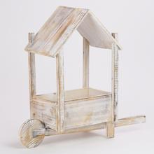 OBAL DREVO DOMČEK  v:46cm š:14,5cm dl:46cm SUPER CENA! - FLORASYSTEM