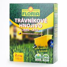 FLORIA trávnikové hnojivo jar-leto 2,5kg