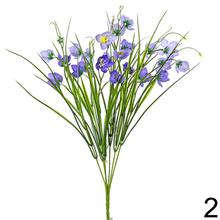 Umelé kvety krokus v kytici, 40 cm.