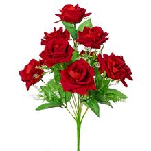 AKCIA! KYTICA RUŽE ČERV. 42CM  - FLORASYSTEM