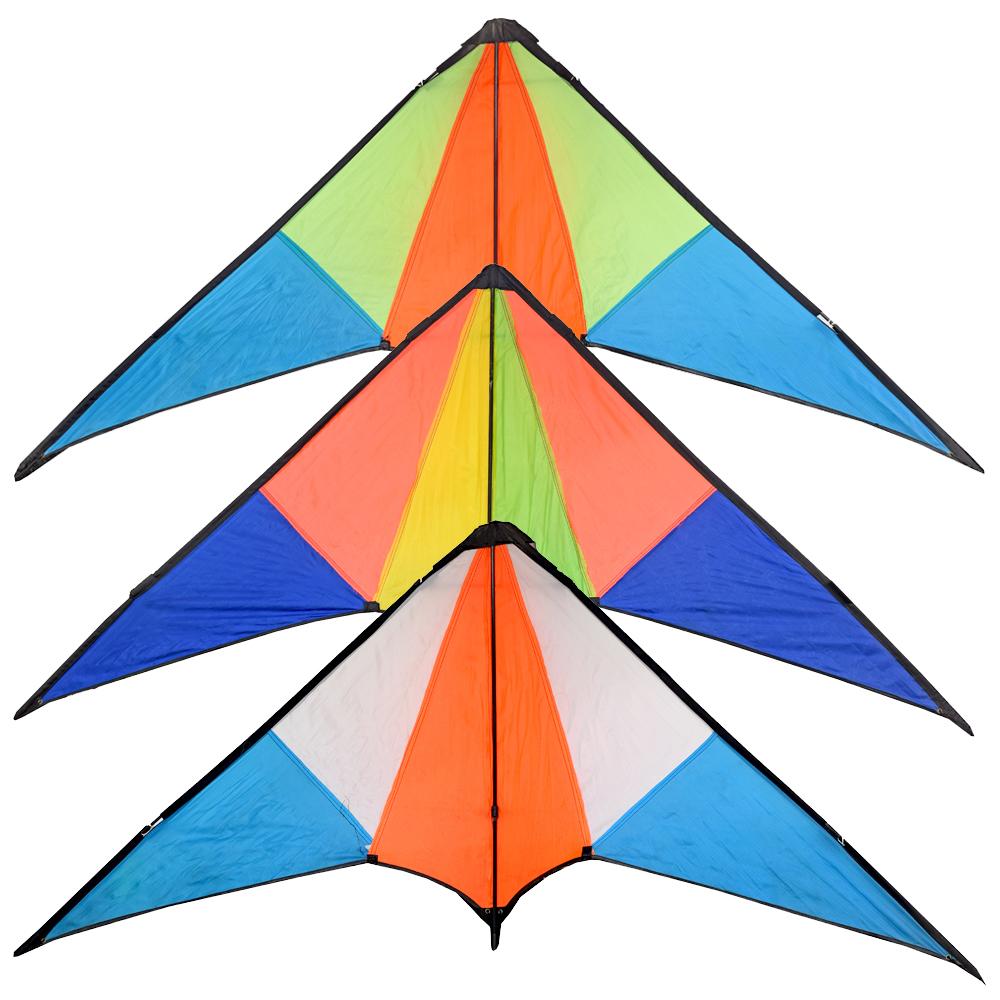 Farebný šarkan s rozšírenou šírkou 160 cm.