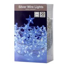 LED STAR SILVER WIRE LIGHTS  - Foto0