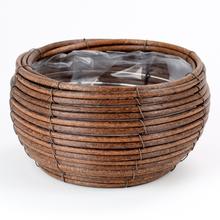 331FL/S OBAL PLAST HNEDÝ 22x28/11CM  - FLORASYSTEM