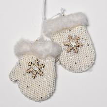 AKCIA! ZÁVES RUKAVICE BIELE 22x8x2CM - FLORASYSTEM