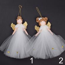 Vianočné víly z látky, mix, 21 cm