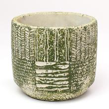 AKCIA OBAL Lynn pot round green - h12,5xd14cm - Foto0
