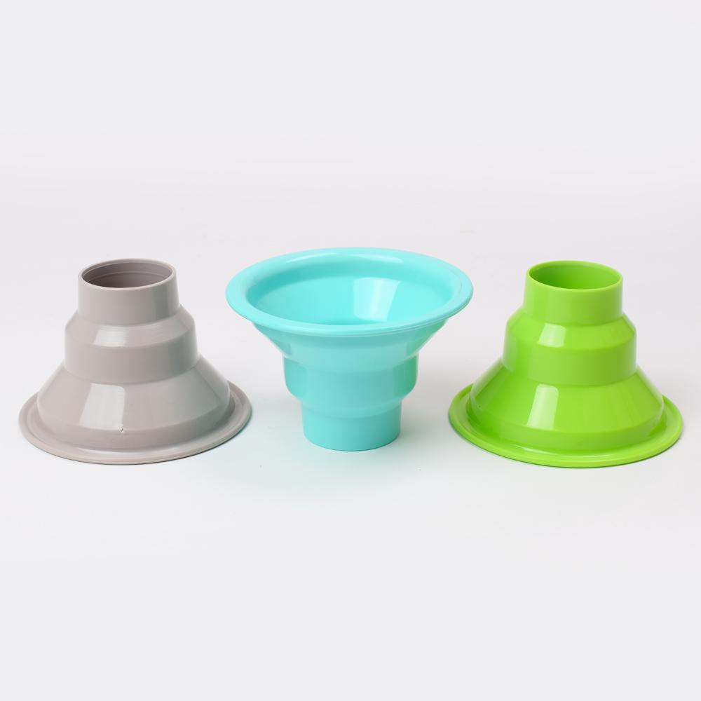 Lievik mix farba, plastový, 8 cm