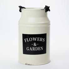 AKCIA! OBAL VÁZA KRÉM DOLOMIT 13,3x13,3x21,7CM - FLORASYSTEM