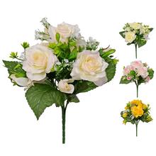 KYTICA RUŽA x7 4F 30cm SUPER CENA! - FLORASYSTEM