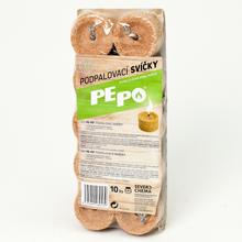 PE-PO podpaľovacie sviečky 10ks - FLORASYSTEM