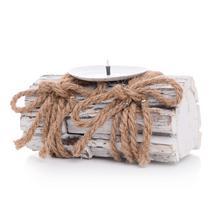 SVIETNIK SIV/HNE/BIE NA 1 SVIEČKU 16X10X9CM - FLORASYSTEM