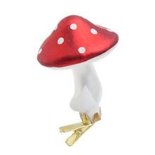 VIAN. GULKA MUCHOTRÁVKA NA ŠTIPCI BIE/ČER SKLO S/3 5,9*5,4*9,4CM - FLORASYSTEM