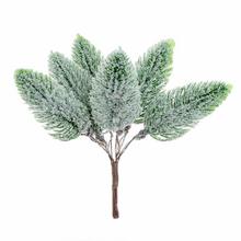 VIAN. VETV. ČEČINKA ZASNEŽENÁ BIE/ZEL 15CM - FLORASYSTEM