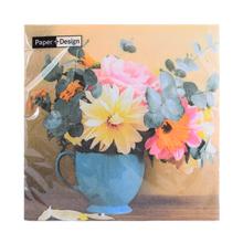 201817 SERVÍTKY BOUQUET AMOUR 33x33cm - FLORASYSTEM