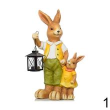 Keramický zajačik s lampášom