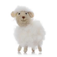 OVEČKA BIELA 8CM - FLORASYSTEM