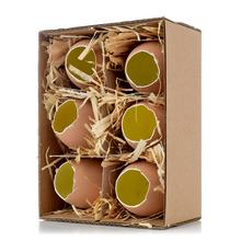 BOX HNEDÉ ŠKRUPINKY OTVORENÉ 14,5*10,5*6,5CM S/6 - FLORASYSTEM