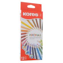 pevná cena PASTELKY KROMAS trojhranné 12ks - FLORASYSTEM