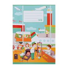 Pevná cena zošit 513 s farebným motívom letiska.