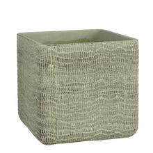 SUPER CENA OBAL Siri štvorcový l. zelená - l19,5xw19,5xh18,5cm - FLORASYSTEM