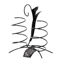 ST028 STOJAN NA VÍNO DVOJITÝ ČIERNY - FLORASYSTEM