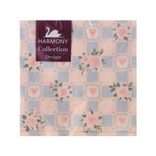 159G33-3 SERVÍTKY 33x33CM ROMANTIC TARTAN - FLORASYSTEM